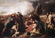 WEST, Benjamin The Death of General Wolfe oil on canvas